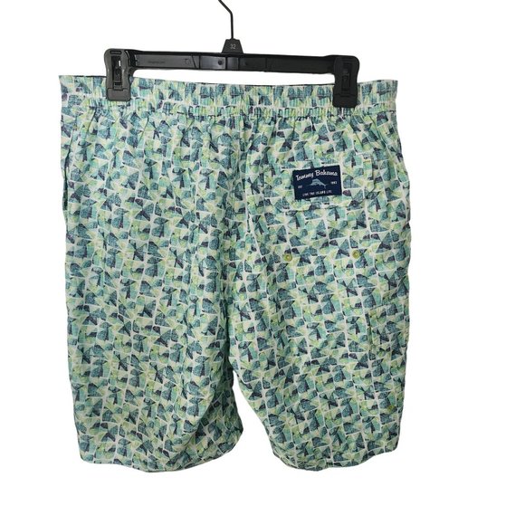 Tommy Bahama Mens 100% Recycled Polyester Swim Shorts Size Medium - Picture 2 of 8